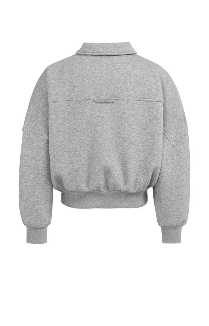 Veste de survêtement grise zippée YAYA