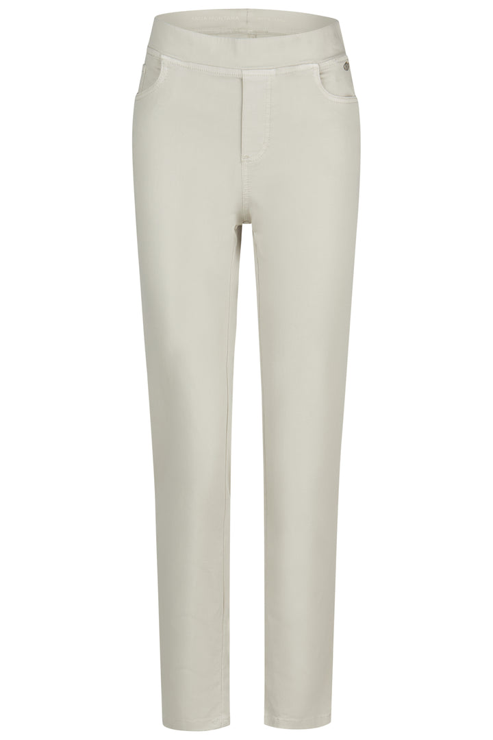 Jean en lin coupe slim Anna Montana Angelika Jump In 