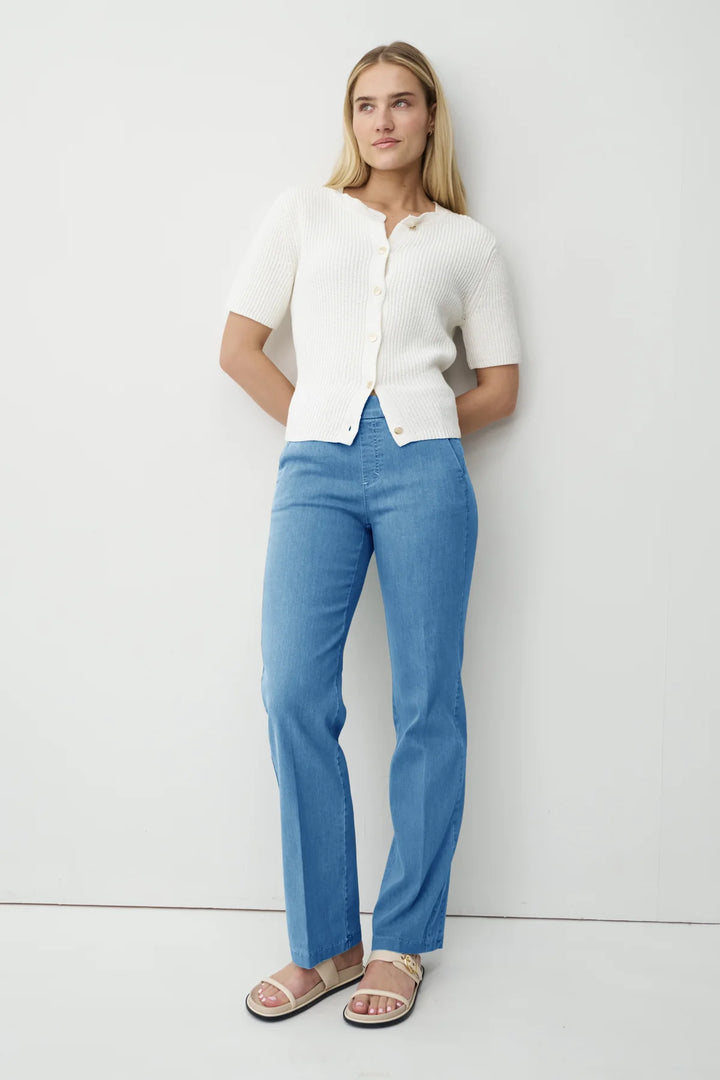 Jean Anna Montana Mila Wide Leg 31"L Flexi Summerstone 