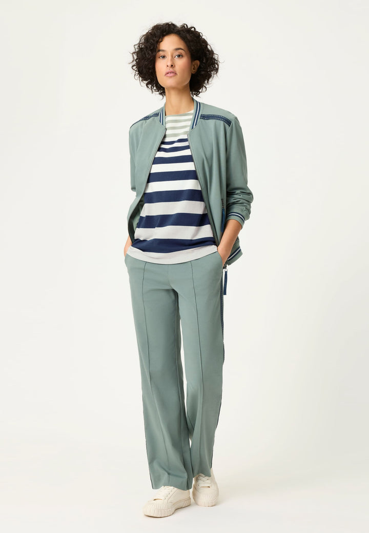 T-shirt à manches longues rayé Olsen