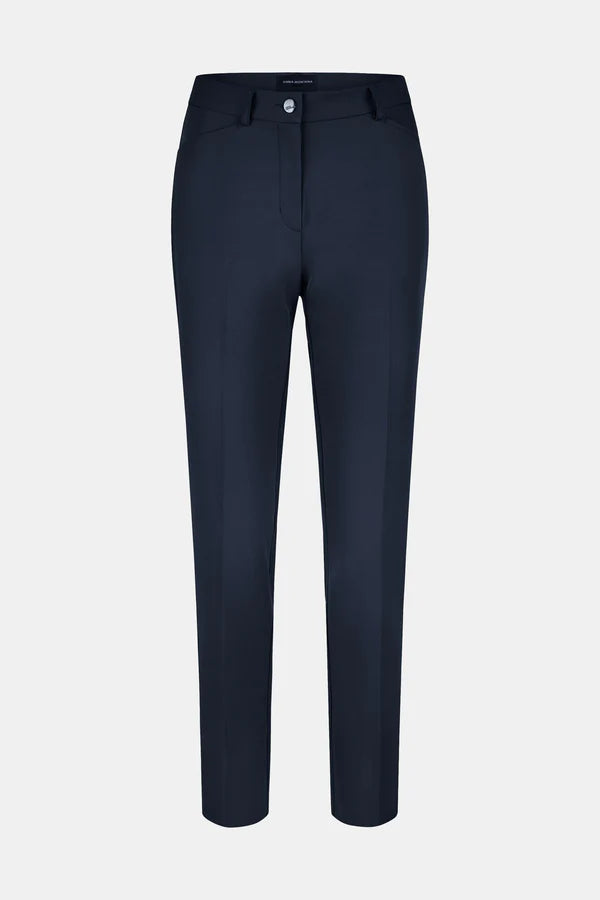 Pantalon Anna Montana Navy Angelika coupe slim 