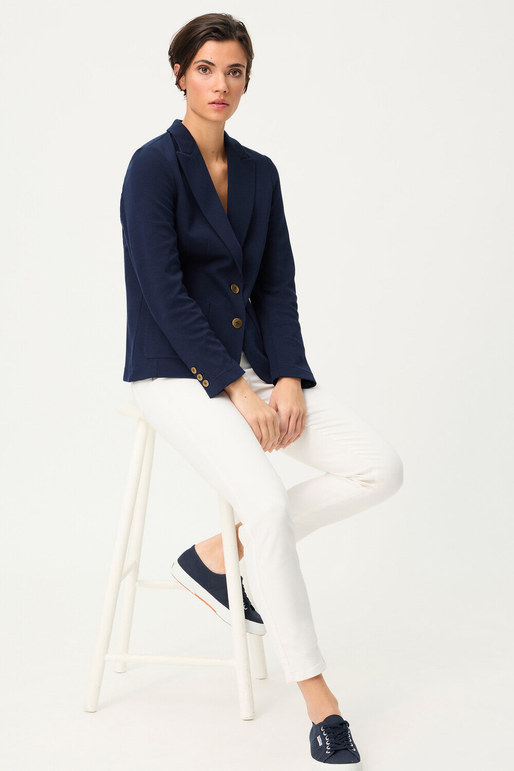 Blazer bleu encre Olsen