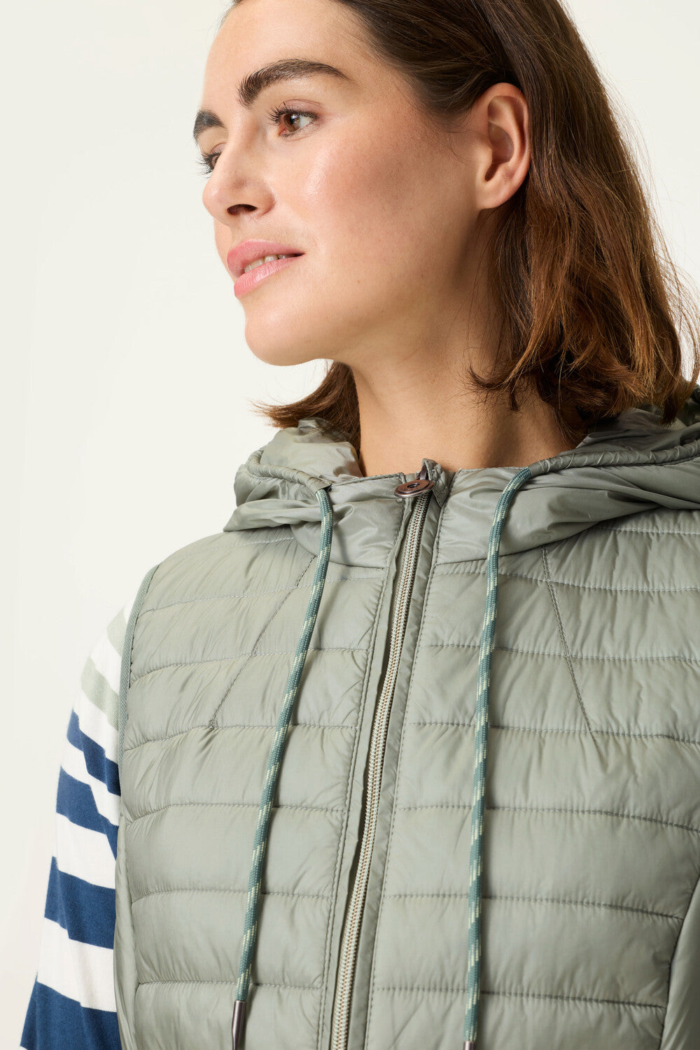 Gilet léger vert Olsen
