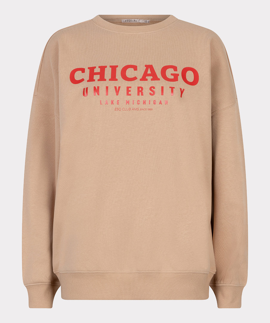 Pull imprimé EsQualo Sand « Chicago »