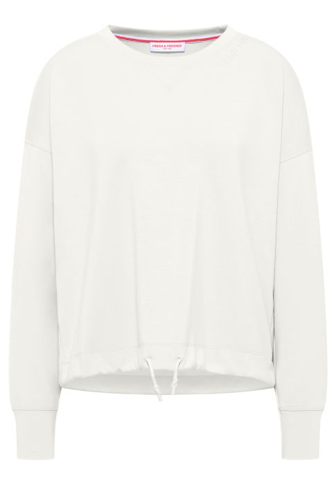 Sweat-shirt blanc cassé Frieda & Freddies 