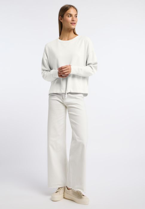 Sweat-shirt blanc cassé Frieda & Freddies 