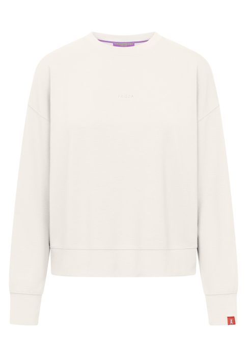 Sweat-shirt blanc cassé Frieda & Freddies 