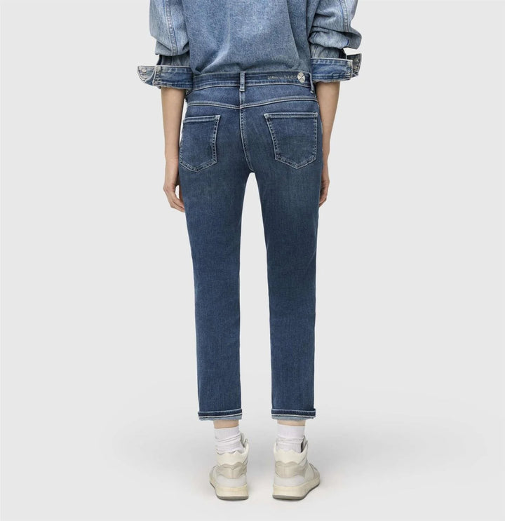 Jean Mac Jeans Dream Wide bleu moyen délavé Dream Wonder Light Denim