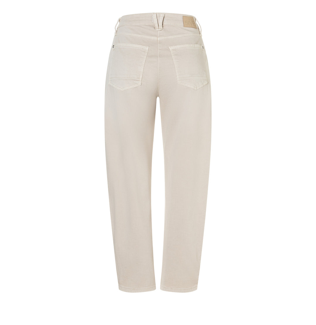 Jean Mac Jeans Danni Ivory Barrel Authentic High Stretch Gabardine