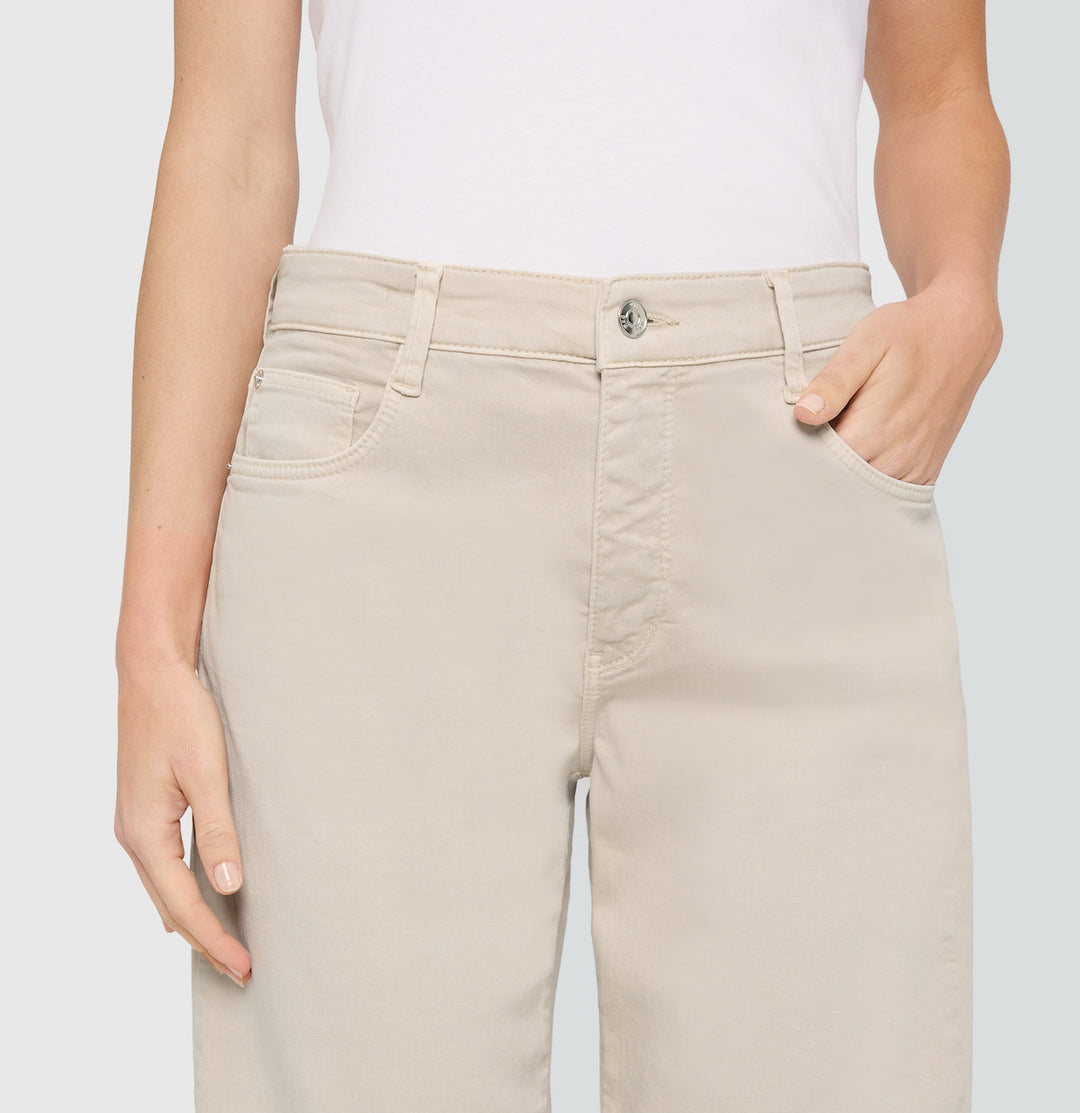 Jean Mac Jeans Danni Ivory Barrel Authentic High Stretch Gabardine