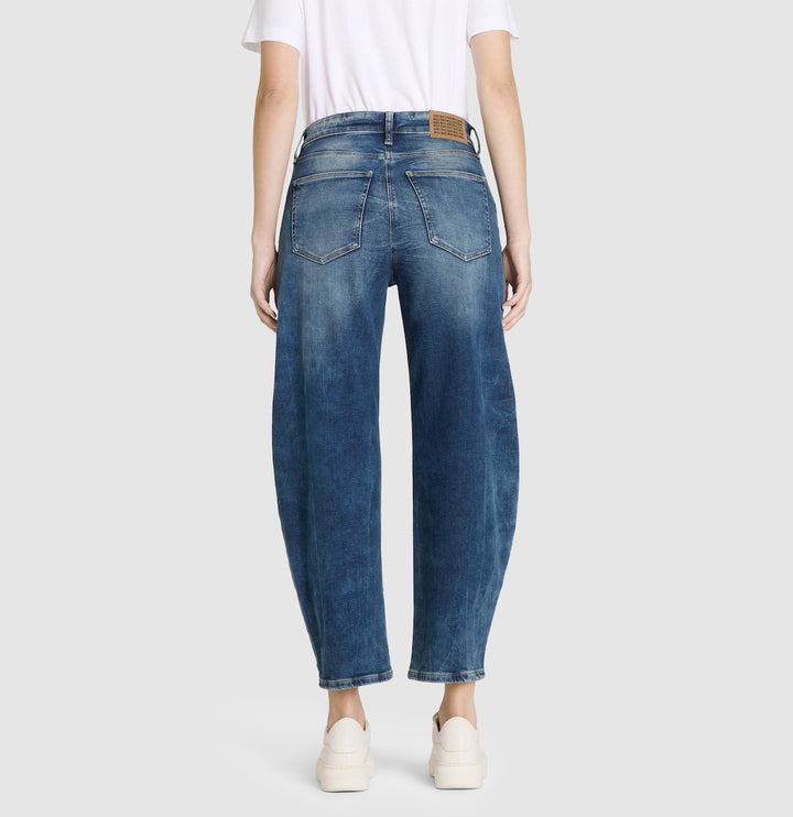 Mac Jeans Danni Barrel Stormy Tinted Denim Jeans