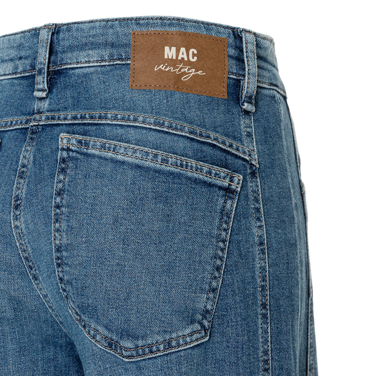 Jean Mac Jeans Dream Wide bleu moyen délavé Dream Wonder Light Denim