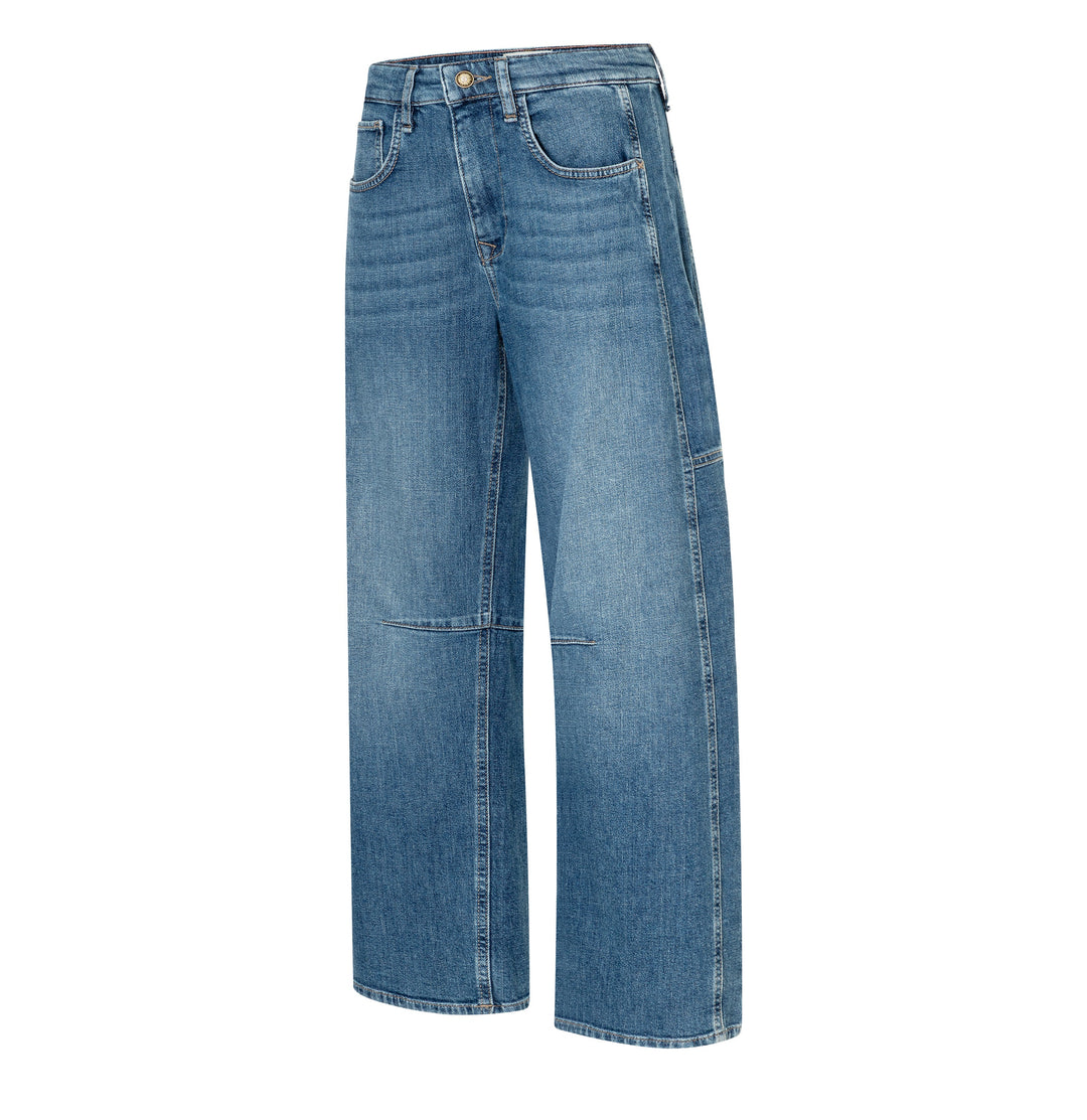 Jean Mac Jeans Dream Wide bleu moyen délavé Dream Wonder Light Denim