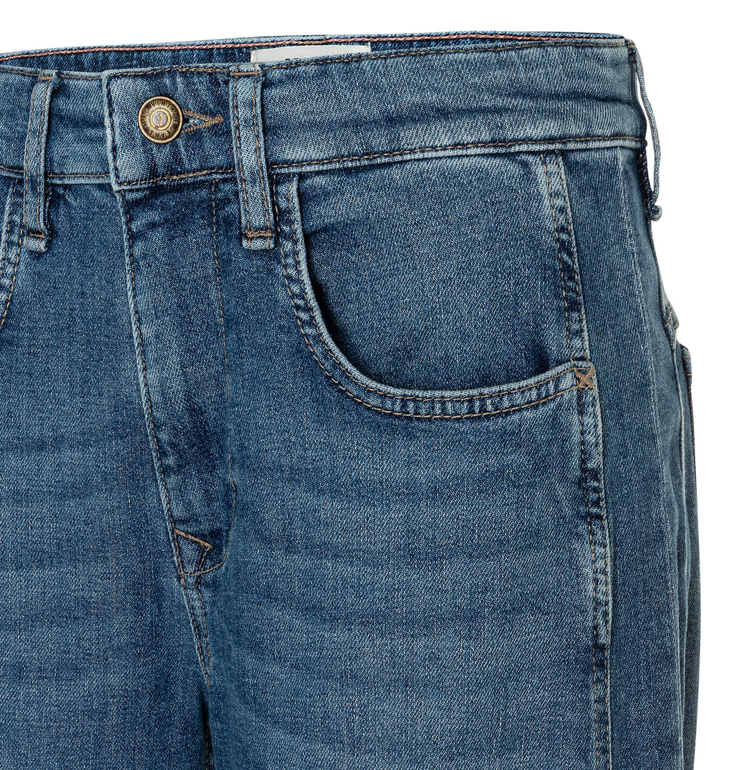 Jean Mac Jeans Dream Wide bleu moyen délavé Dream Wonder Light Denim