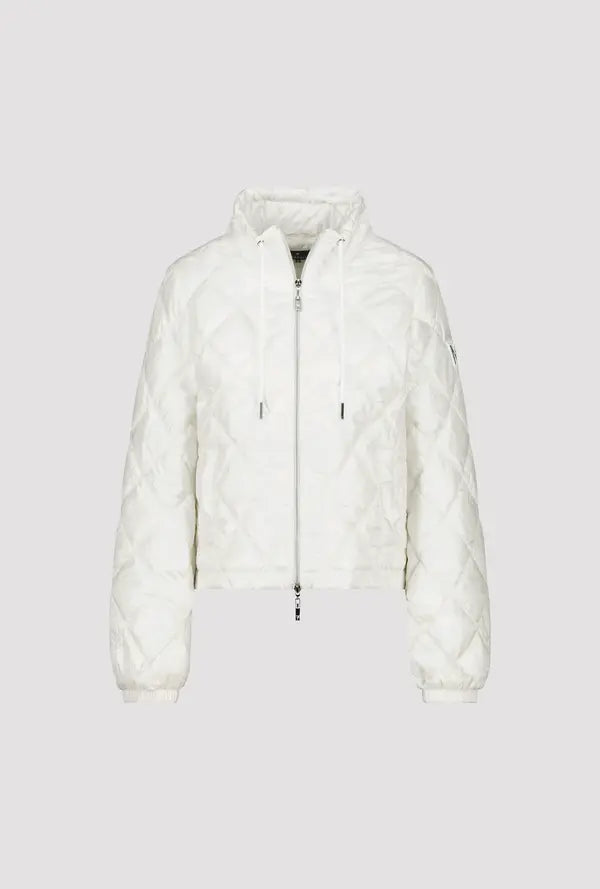 Veste matelassée Monari blanc cassé