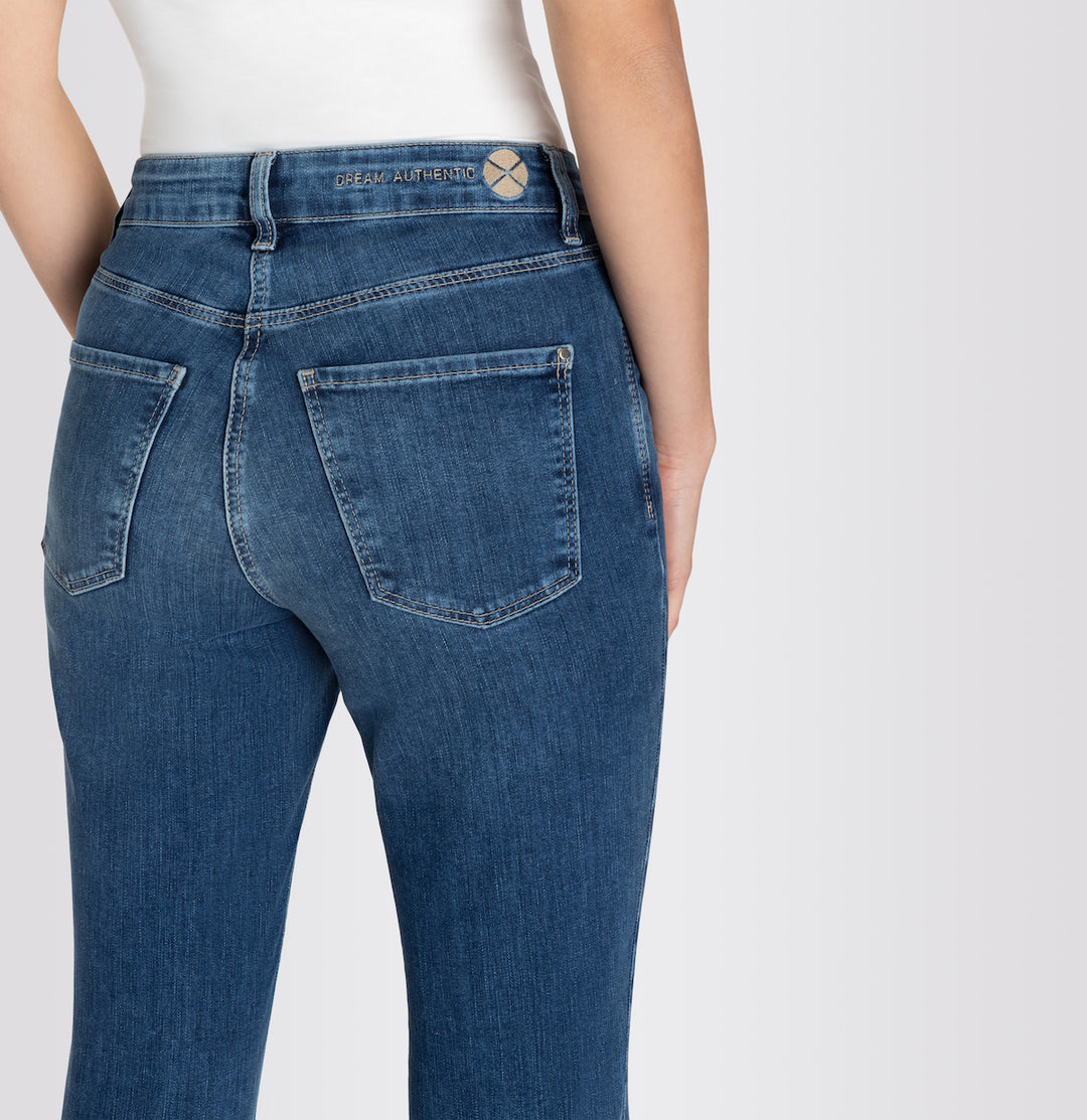 Jean bleu authentique Mac Jeans Dream Kick usé