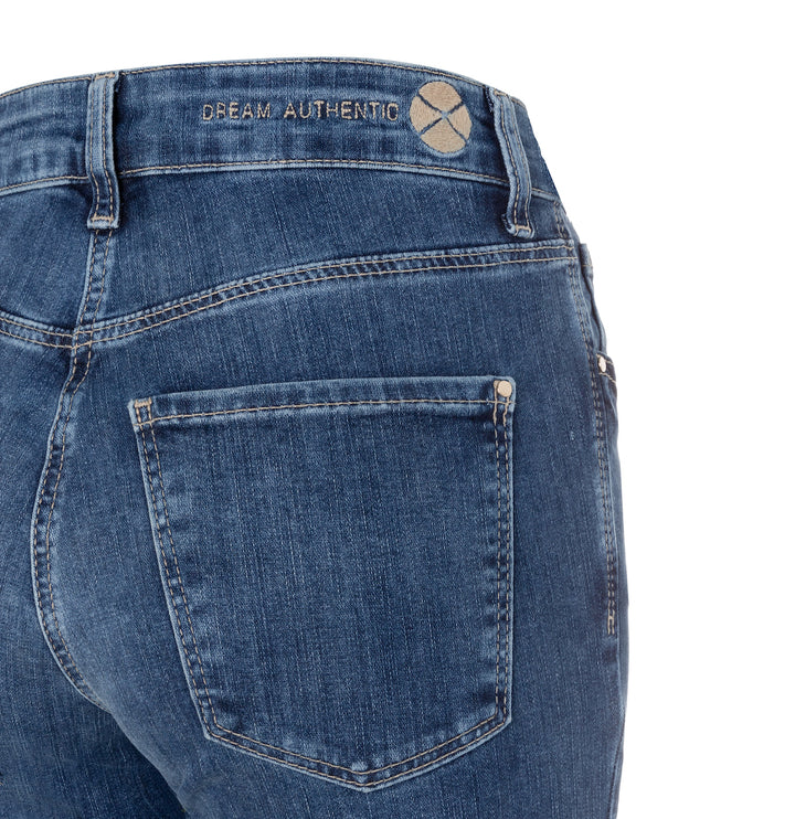 Jean bleu authentique Mac Jeans Dream Kick usé