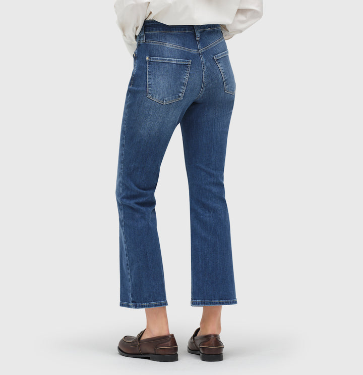 Jean bleu authentique Mac Jeans Dream Kick usé