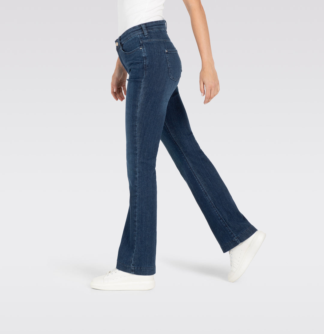 Jean Mac Jeans Dream Wide bleu moyen délavé Dream Wonder Light Denim