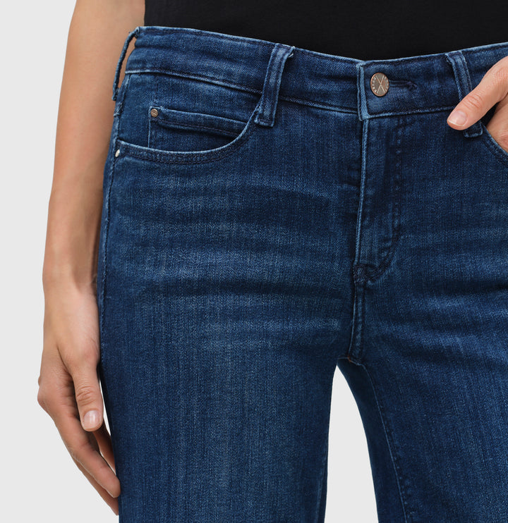 Jean Mac Jeans Dream Wide bleu moyen délavé Dream Wonder Light Denim