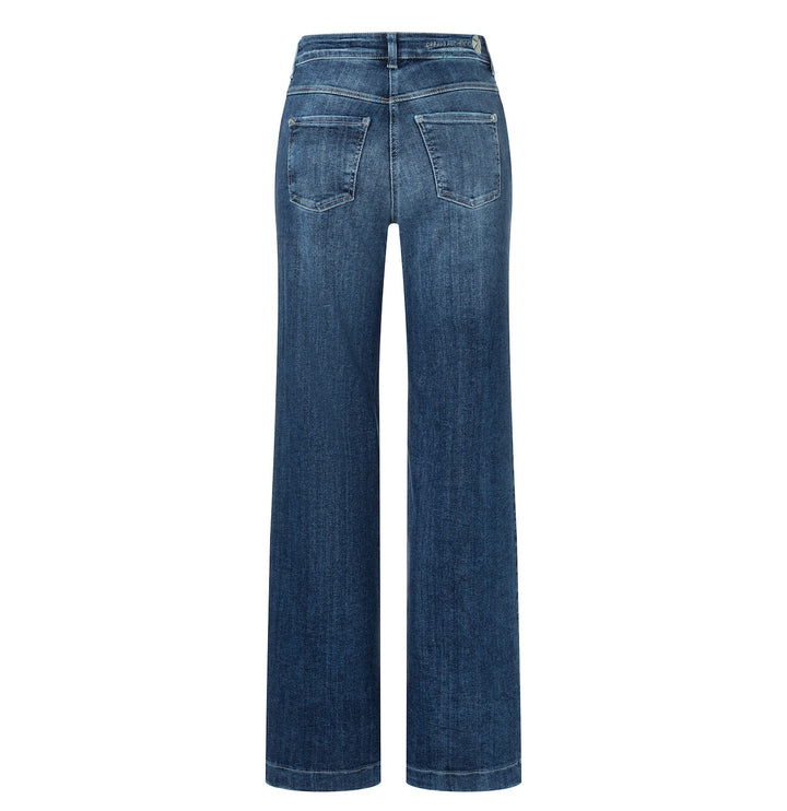 Jean Mac Jeans Dream Wide bleu moyen délavé Dream Wonder Light Denim