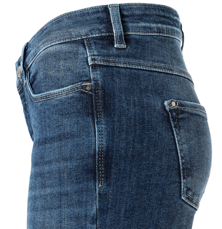 Jean Mac Jeans Dream Wide bleu moyen délavé Dream Wonder Light Denim