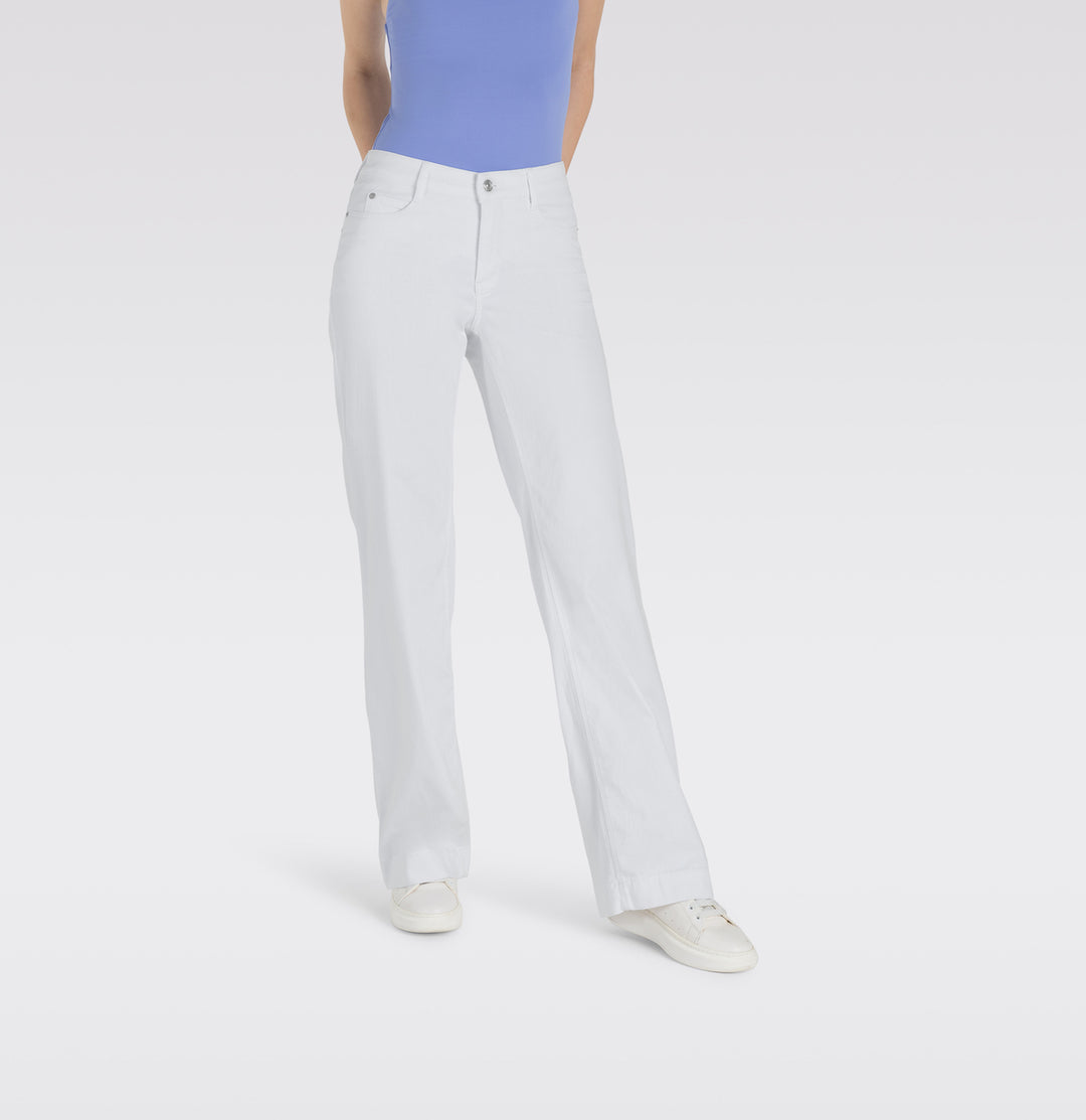 Jean Mac Jeans Dream Wide bleu moyen délavé Dream Wonder Light Denim