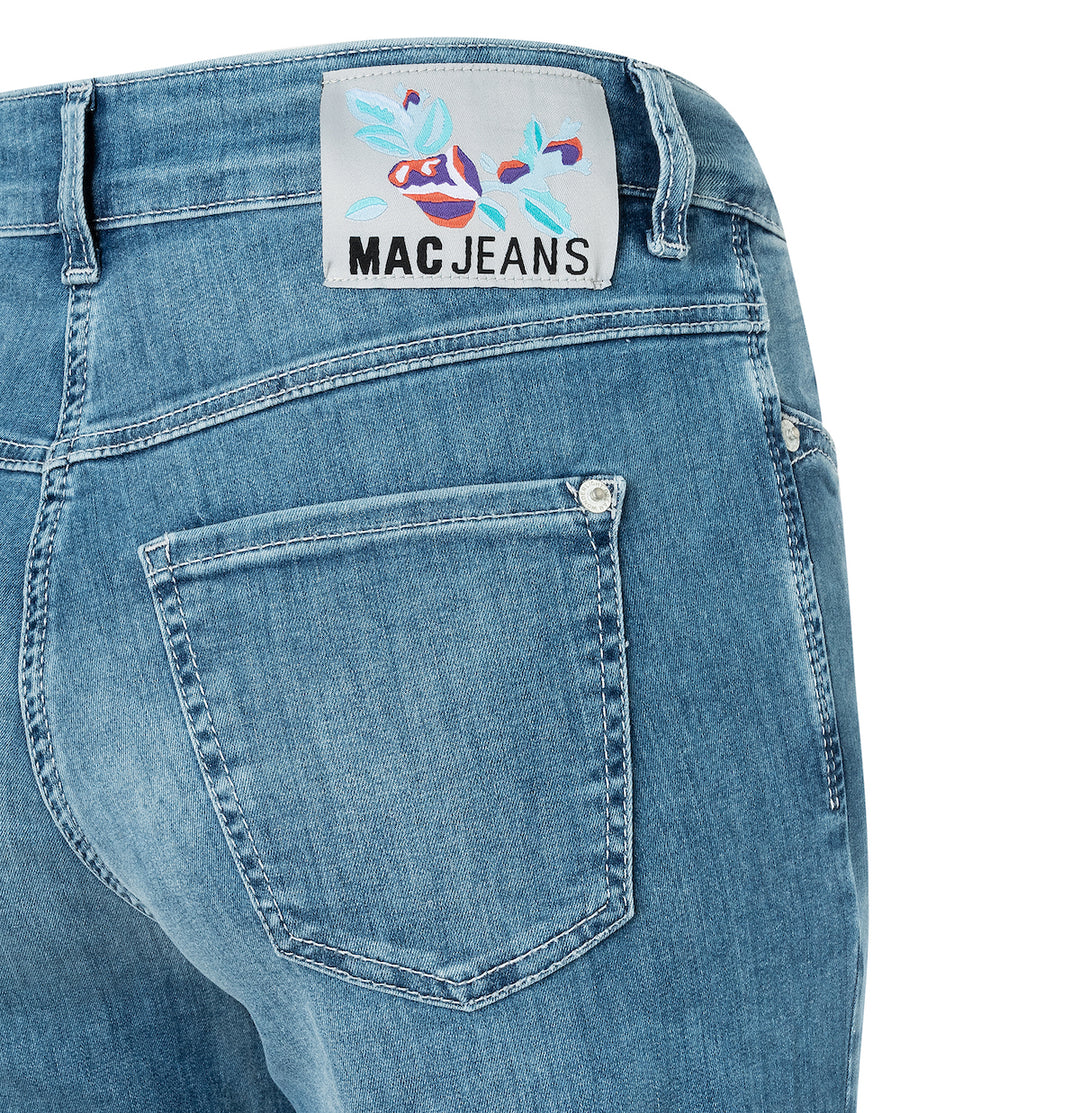 Jean Mac Jeans Dream Wide bleu moyen délavé Dream Wonder Light Denim
