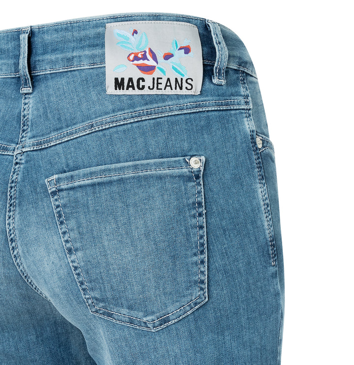 Jean Mac Jeans Dream Wide bleu moyen délavé Dream Wonder Light Denim