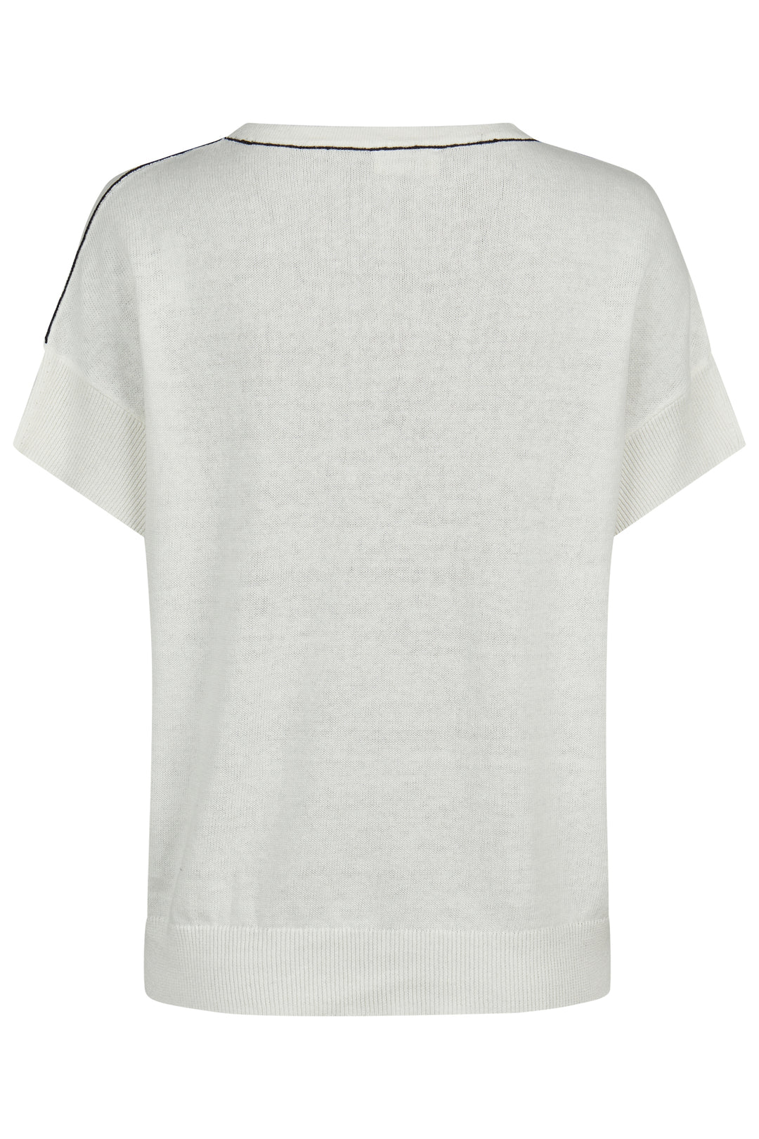 Haut à poche simple blanc cassé Barbara Lebek