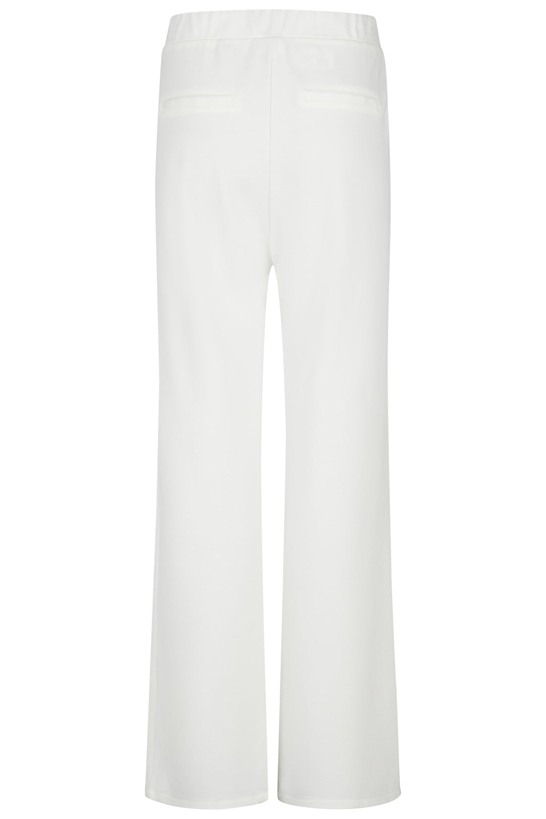 Pantalon blanc cassé à boutons Barbara Lebek