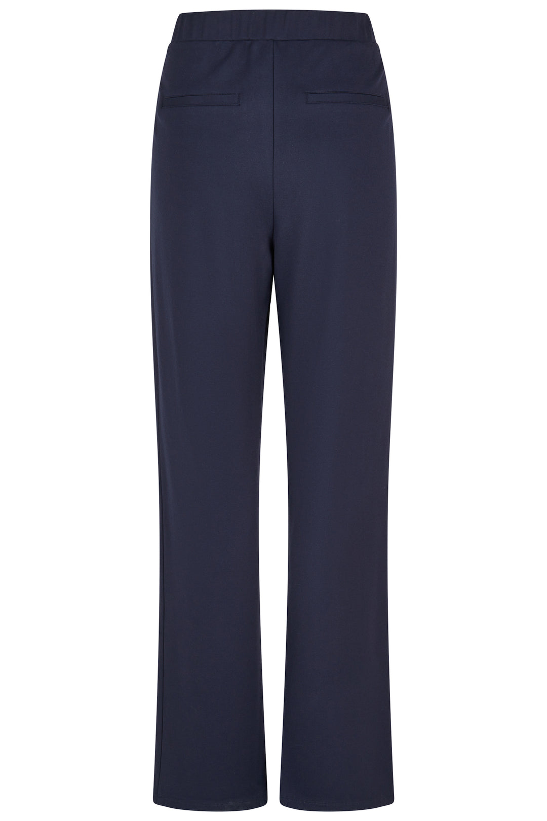 Barbara Lebek Pantalon bleu marine avec boutons