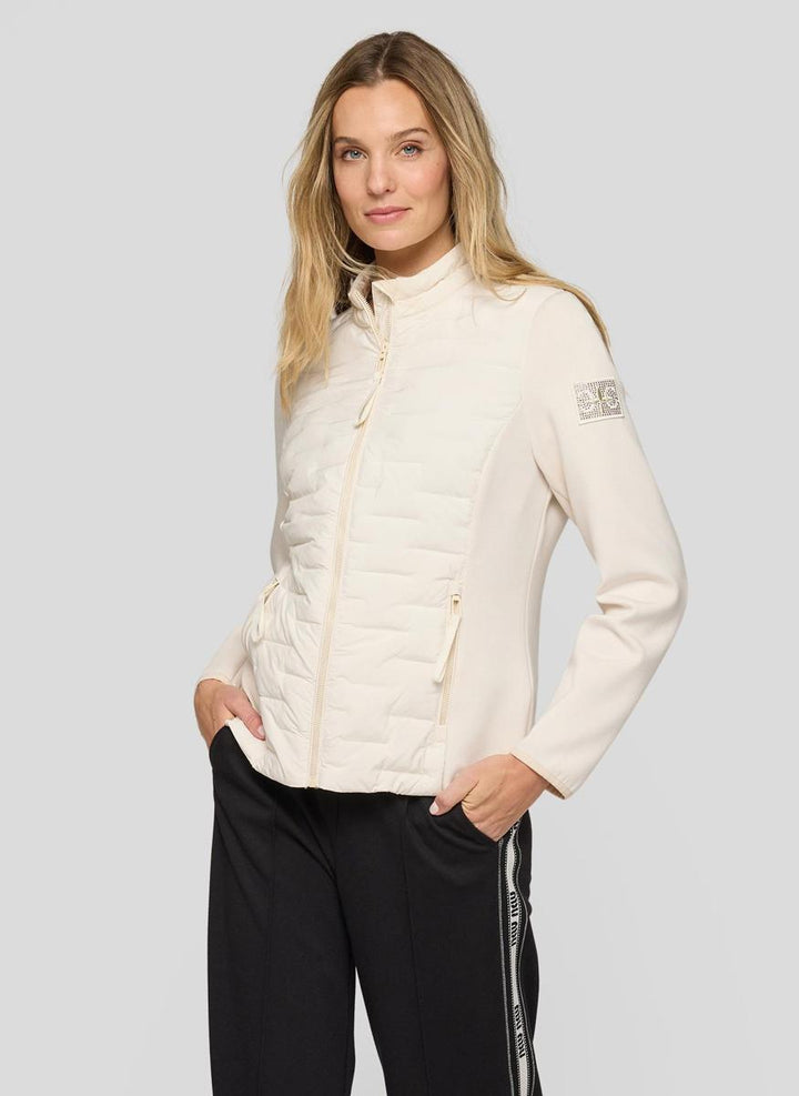Veste matelassée Rabe blanc cassé