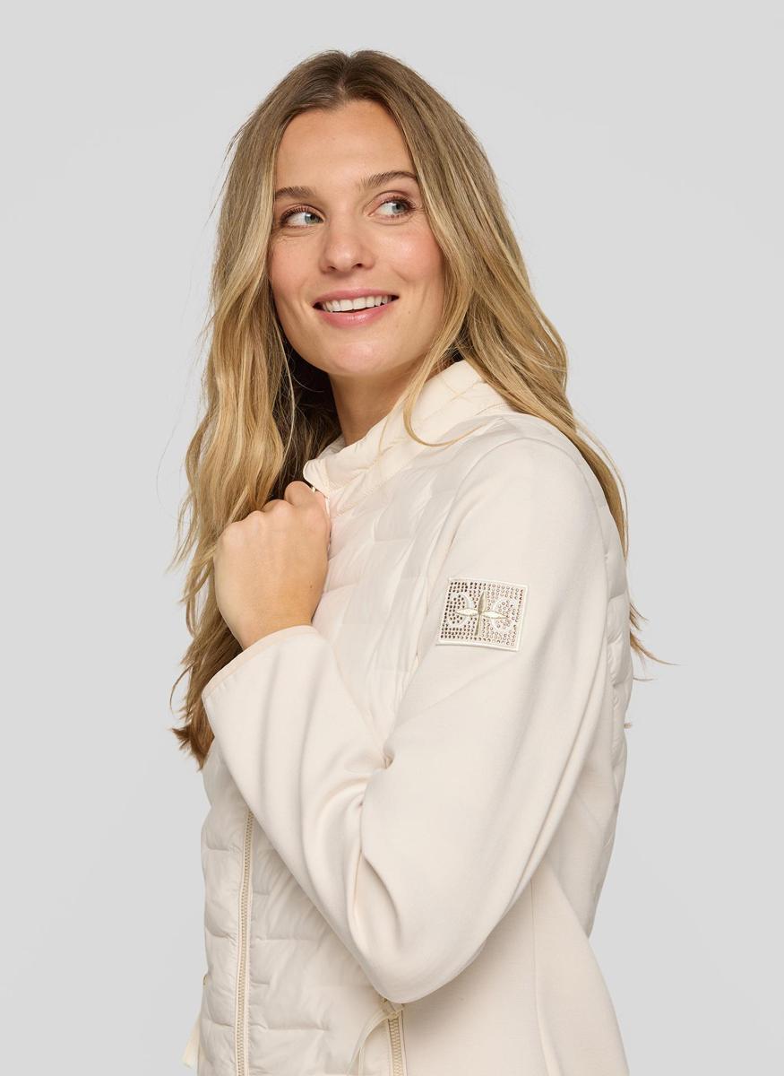 Veste matelassée Rabe blanc cassé