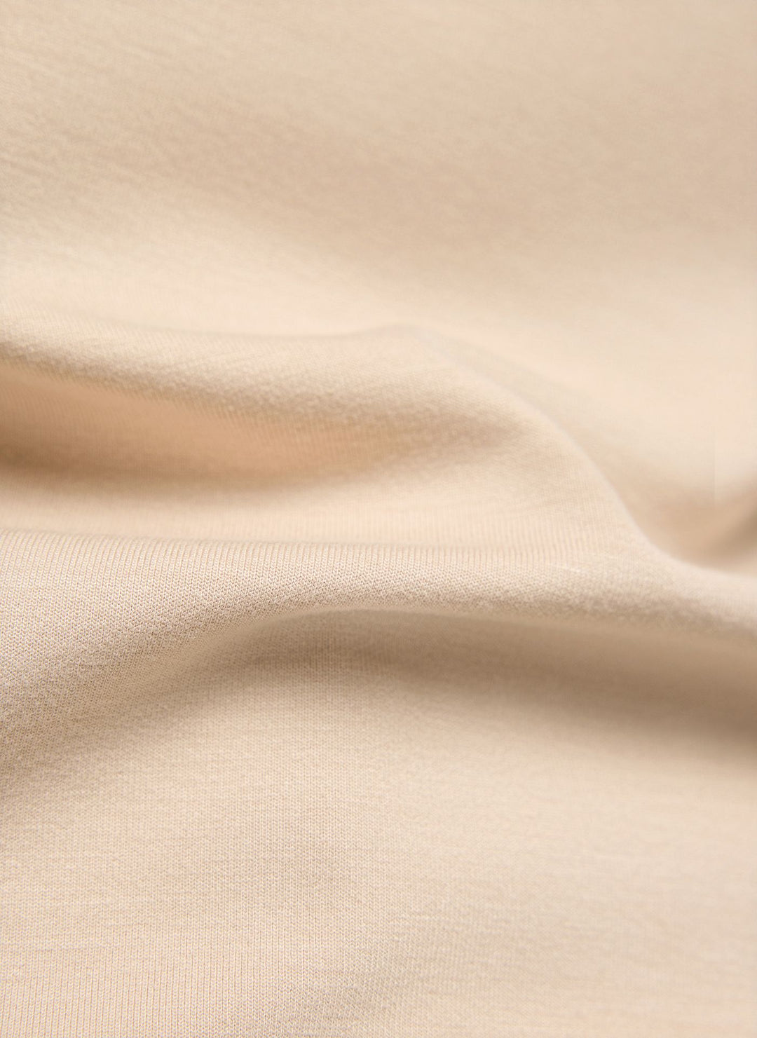 Pull Rabe beige imprimé « Be Happy »