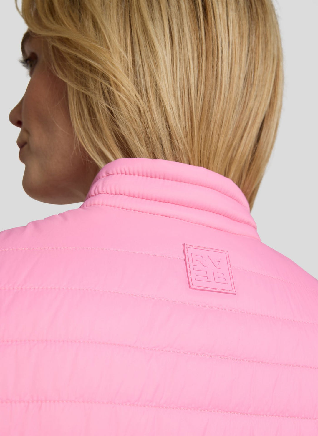 Gilet matelassé rose Rabe