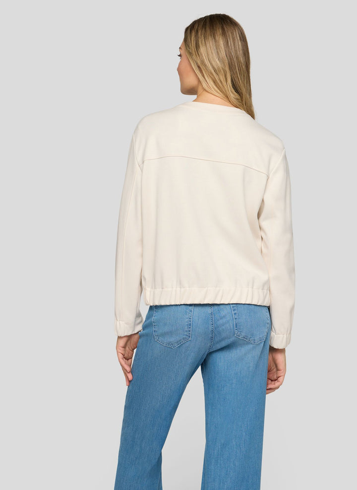 Veste légère zippée beige Rabe