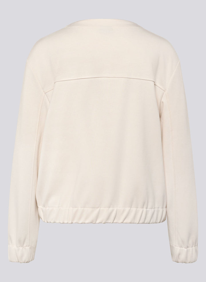 Veste légère zippée beige Rabe