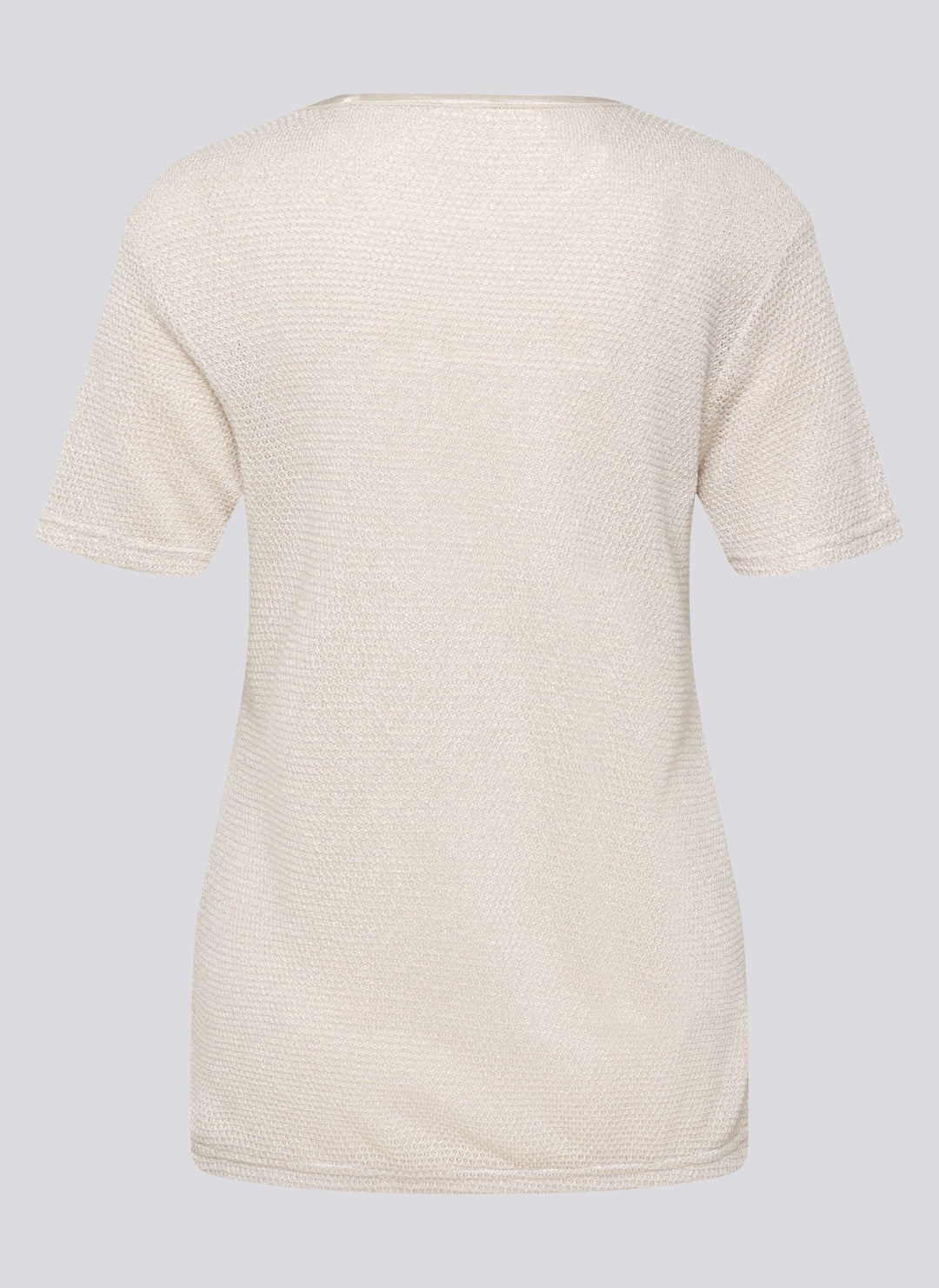 Rabe Beige Textured Surface Top