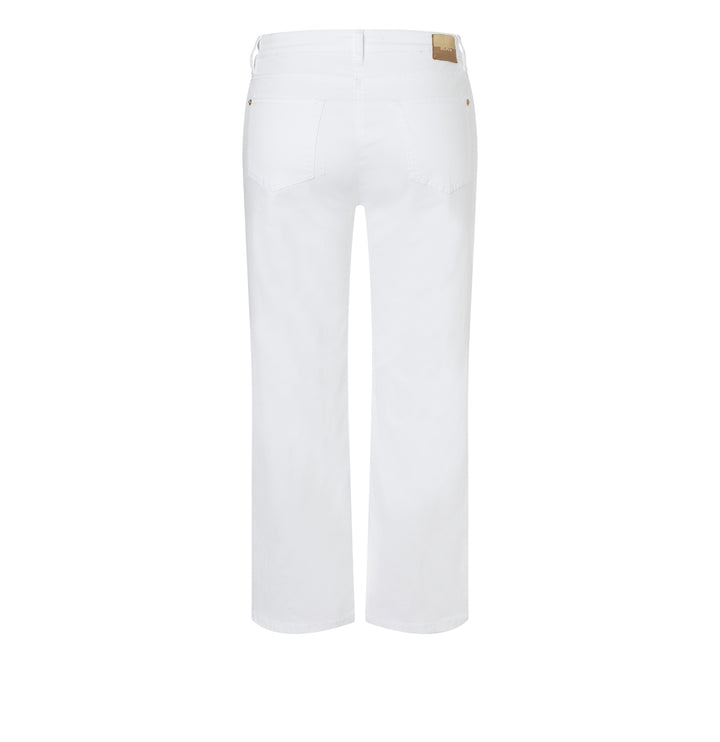 Mac Jeans Culotte Jean en denim léger blanc