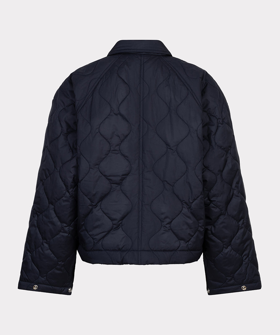 Veste matelassée bleu marine EsQualo