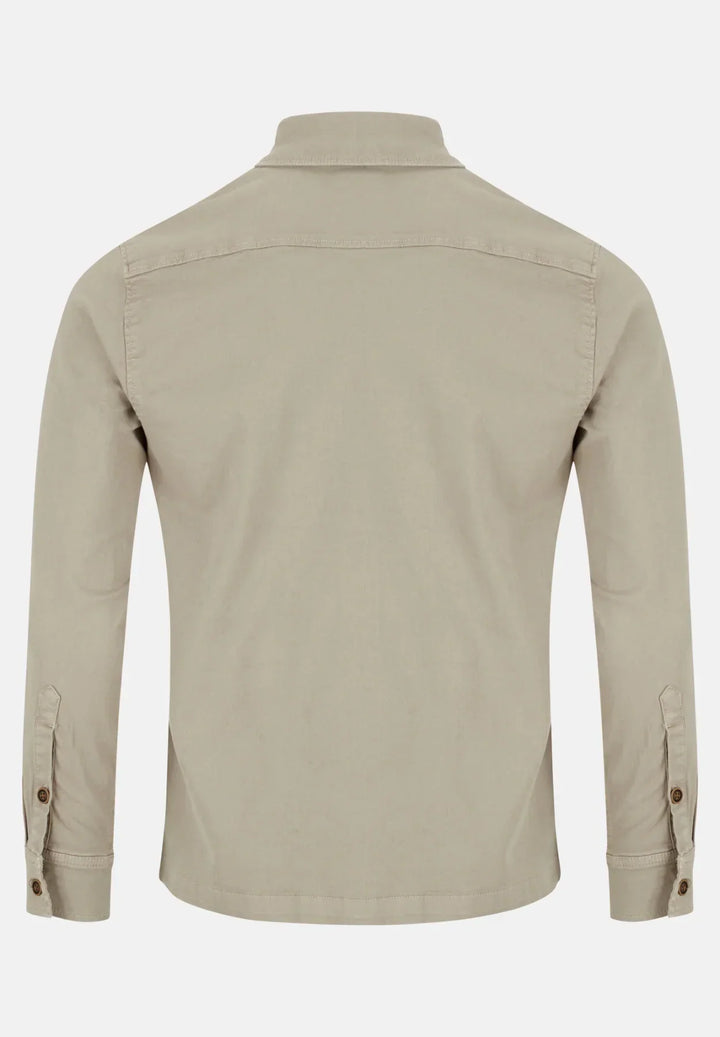 6th Sense Overshirt, Dark Khaki