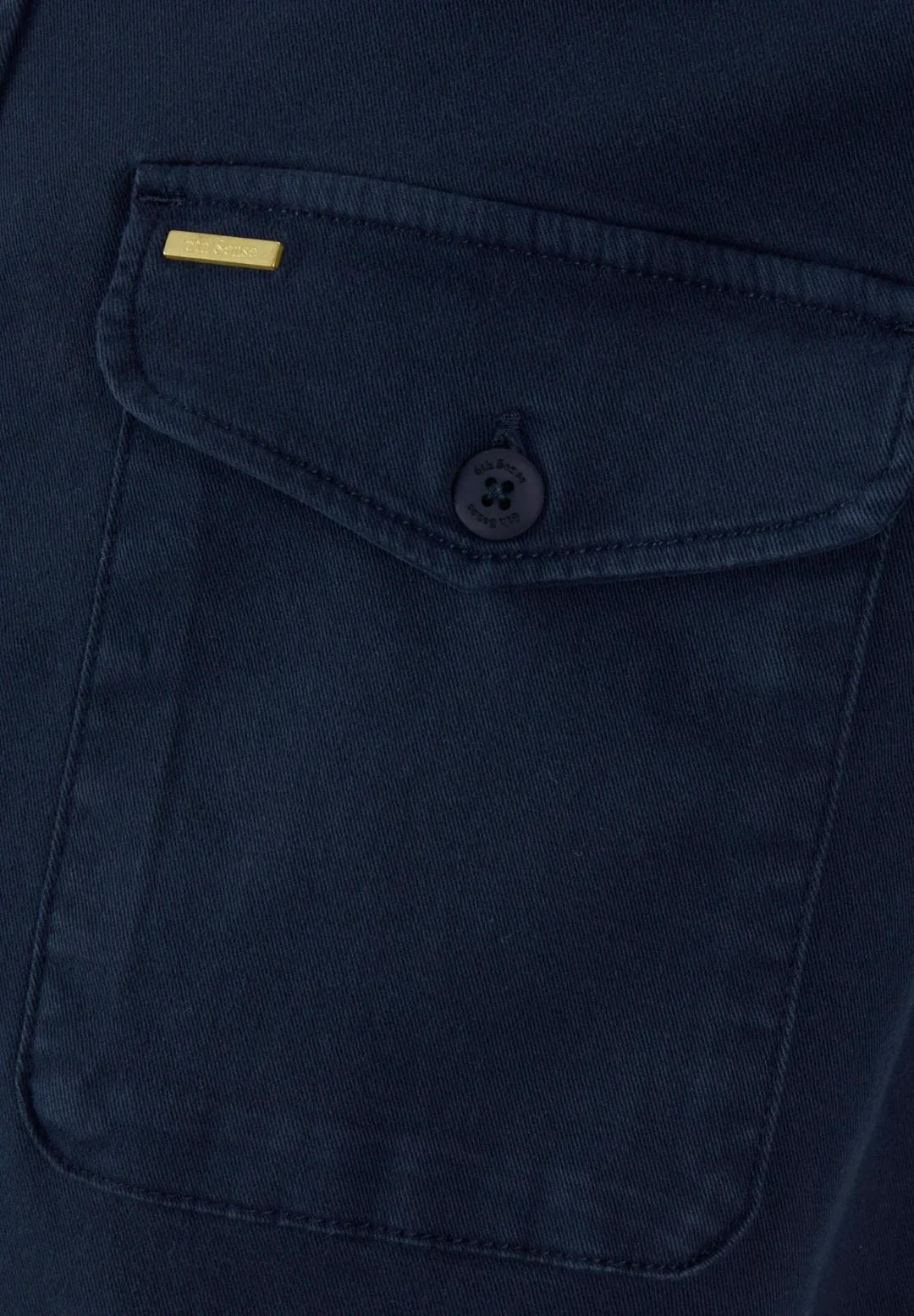 6th Sense Twill Overshirt, Navy