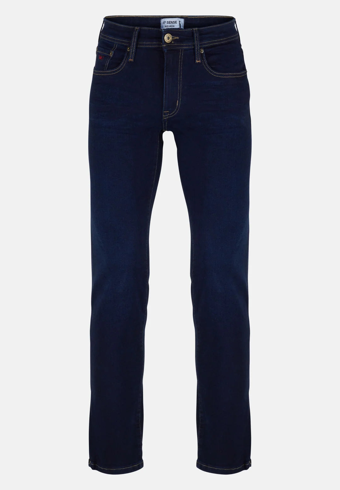 6th Sense Nevada Straight Leg Jeans, Stone Wash