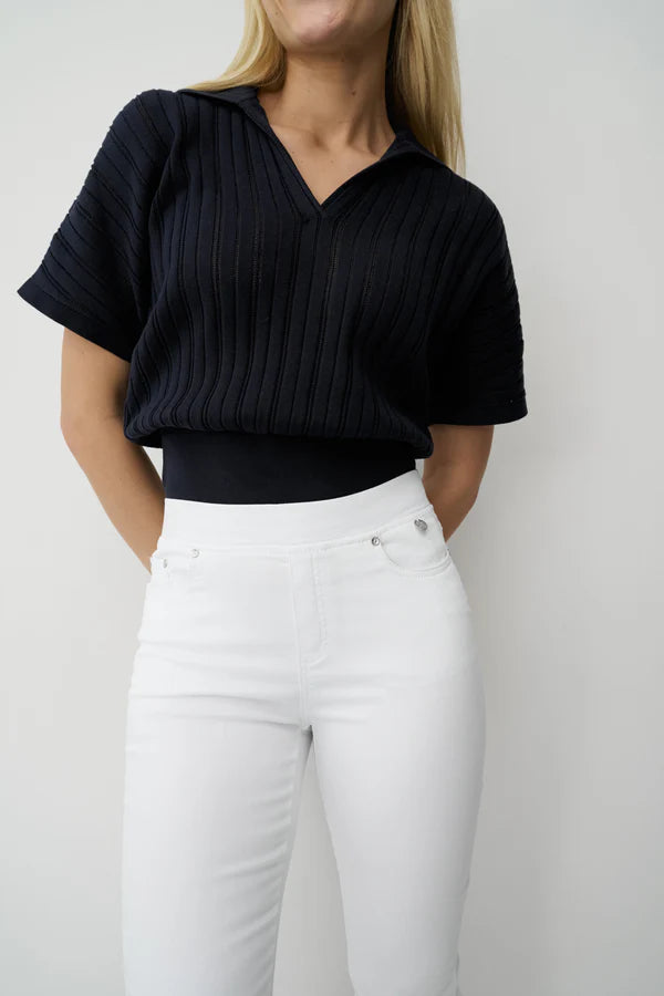 Jean slim 3/4 Anna Montana Linen Angelika