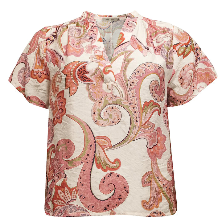 Blouse jonquille rose Costamani