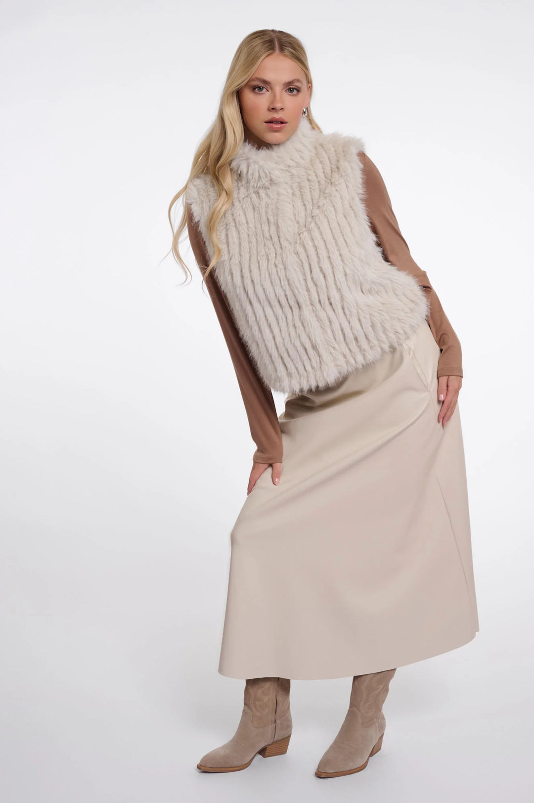 Rino & Pelle Dava Waistcoat, Birch