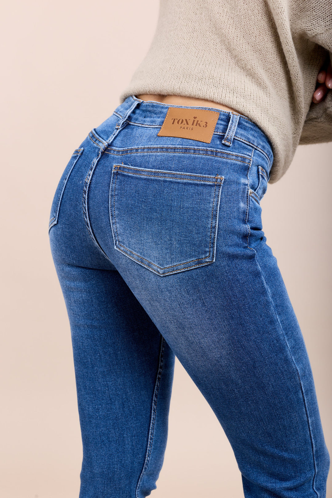 Toxik Slim Denim Blue Stretch Jeans