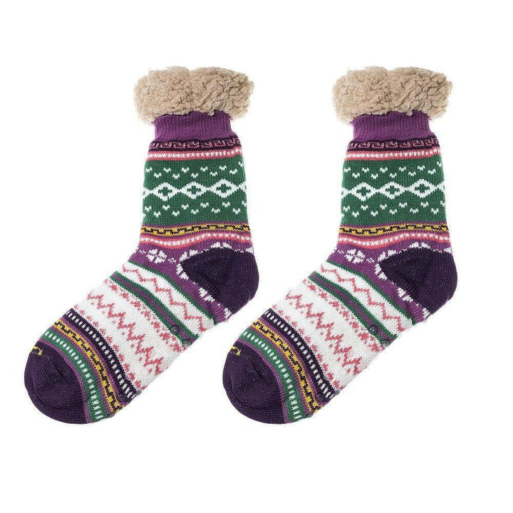 Chaussettes nordiques épaisses et moelleuses