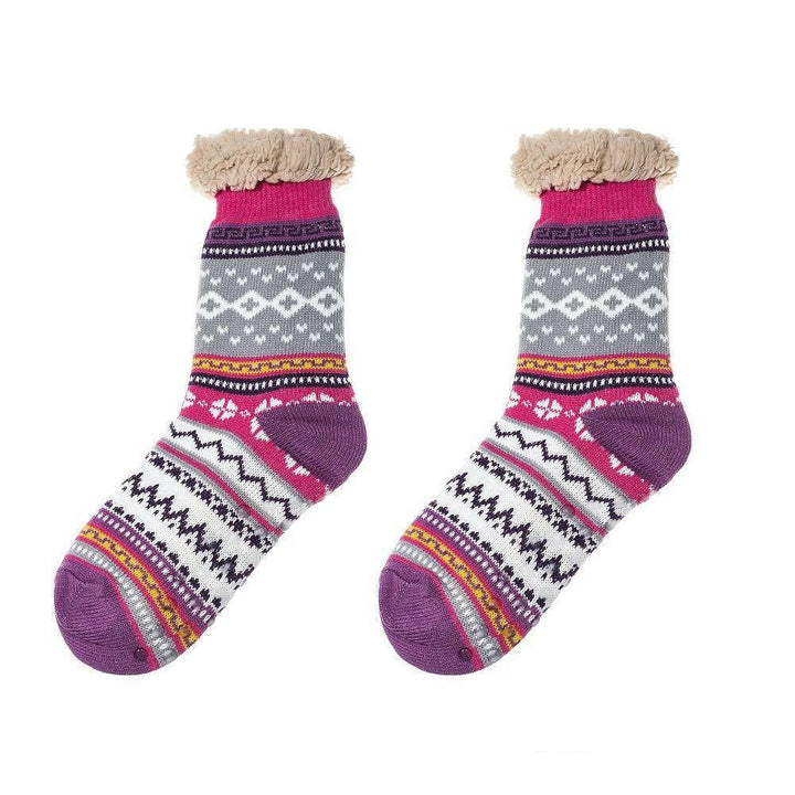 Chaussettes nordiques épaisses et moelleuses